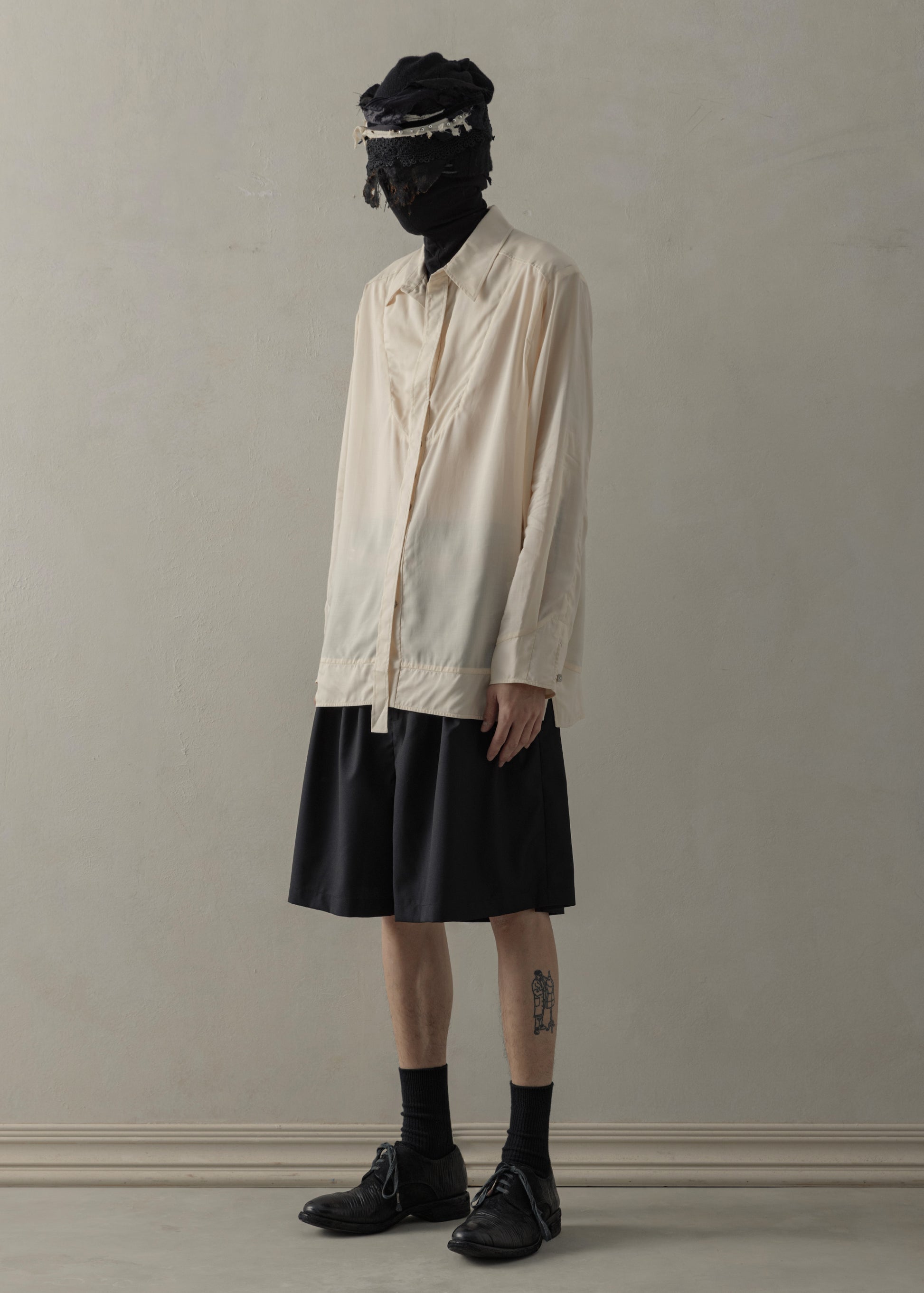 24SS｜Translucent Tunic (Beige)