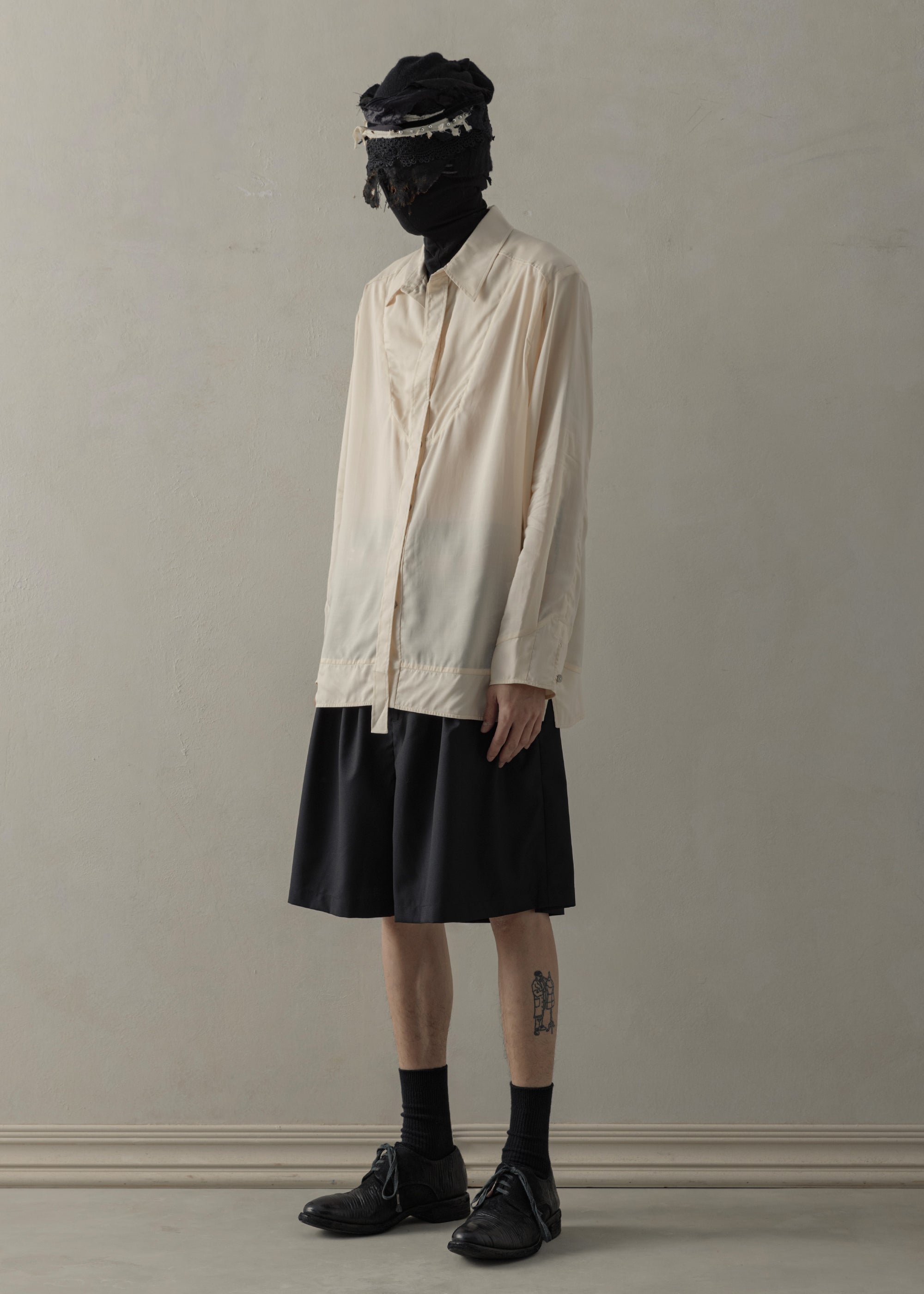 24SS｜Translucent Tunic (Beige)