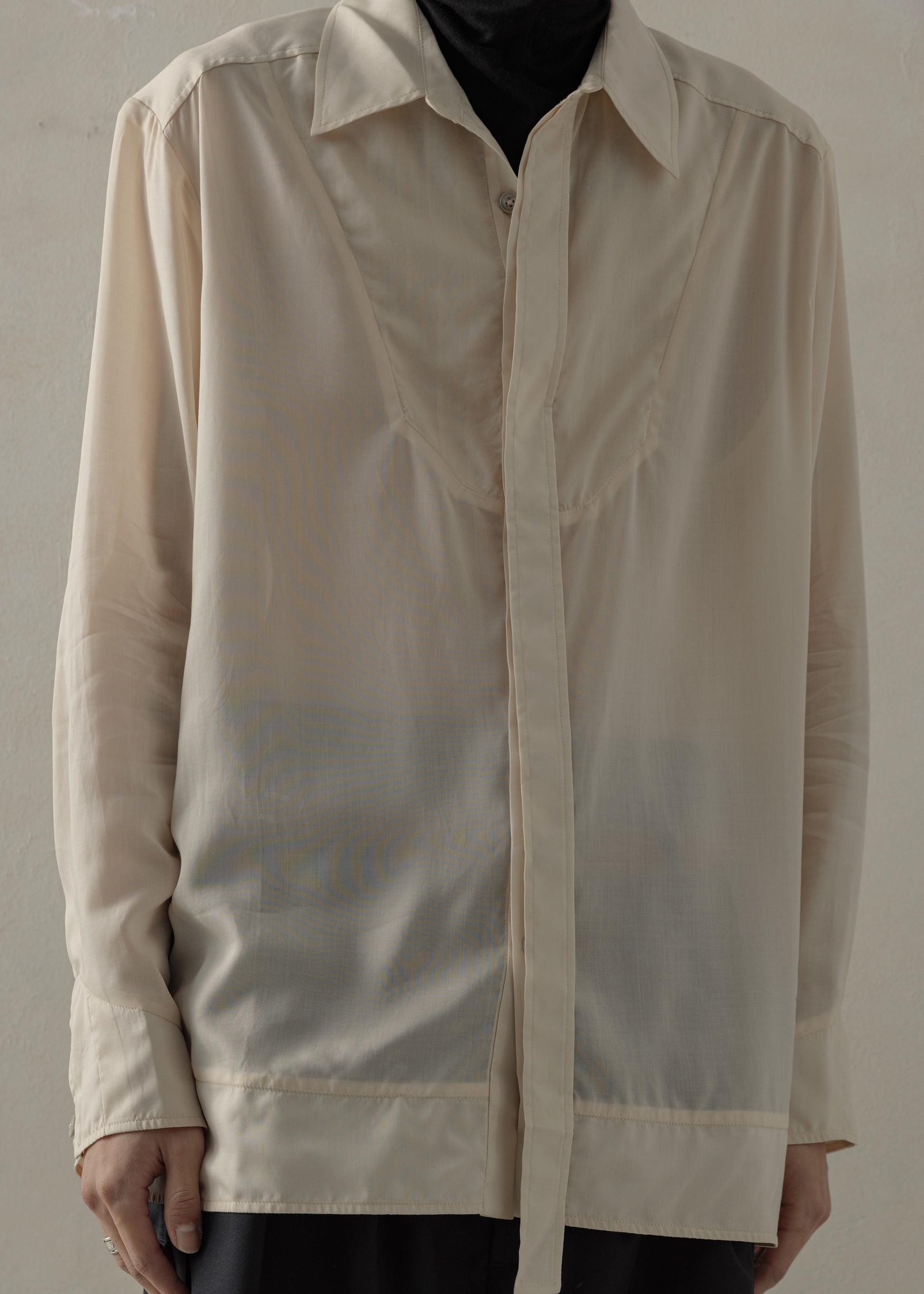24SS｜Translucent Tunic (Beige)