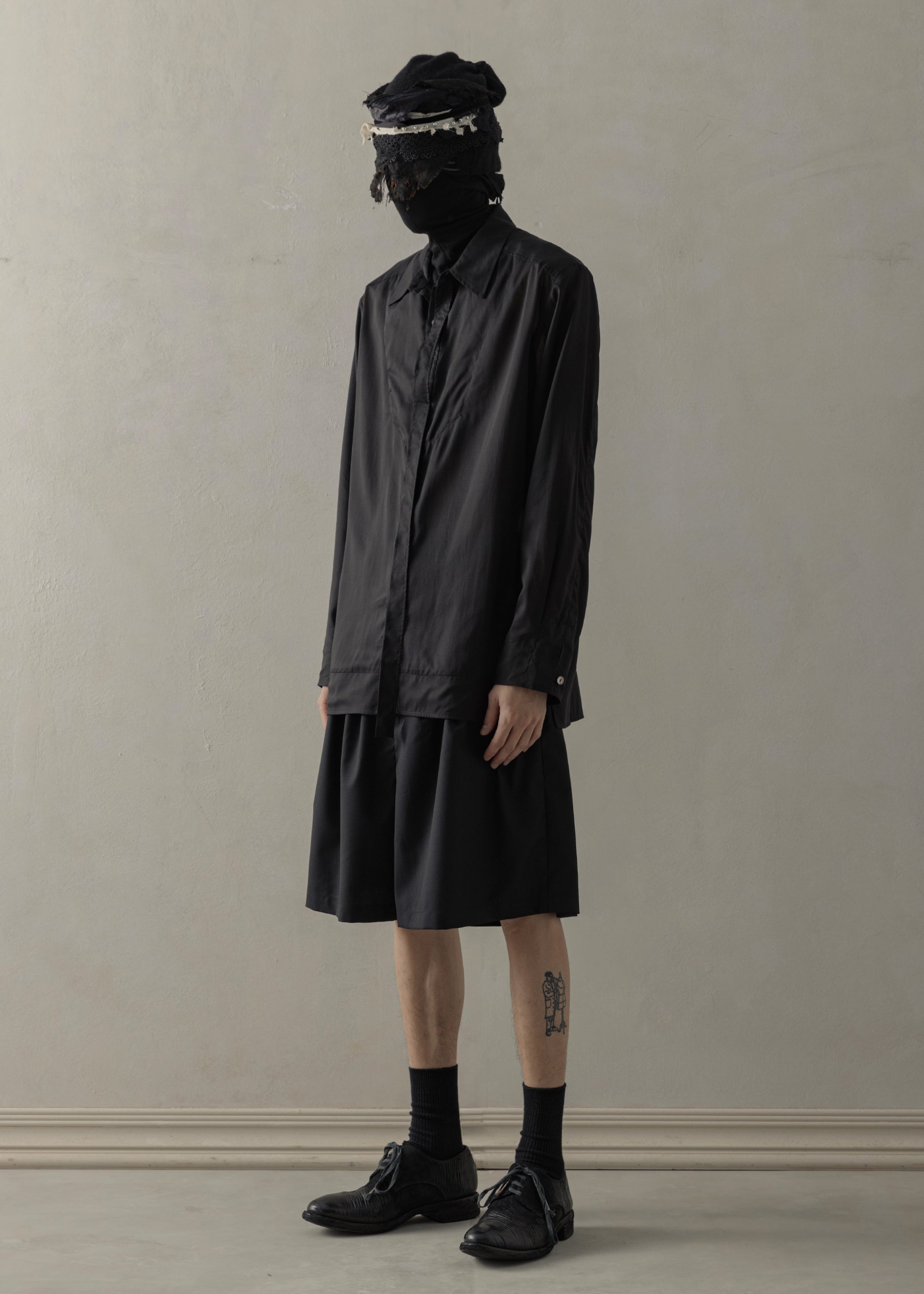 24SS｜Translucent Tunic (Black)
