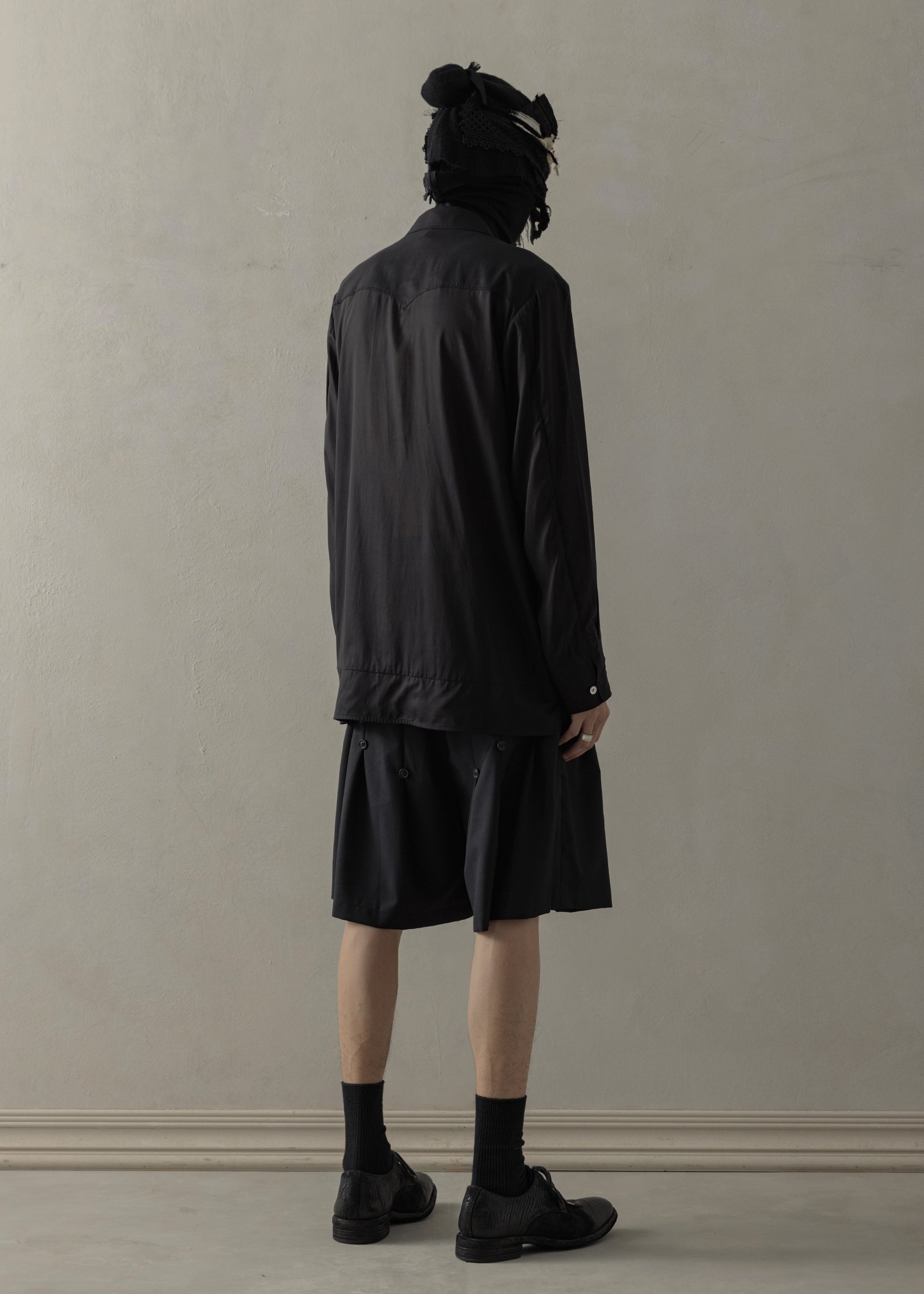 24SS｜Translucent Tunic (Black)