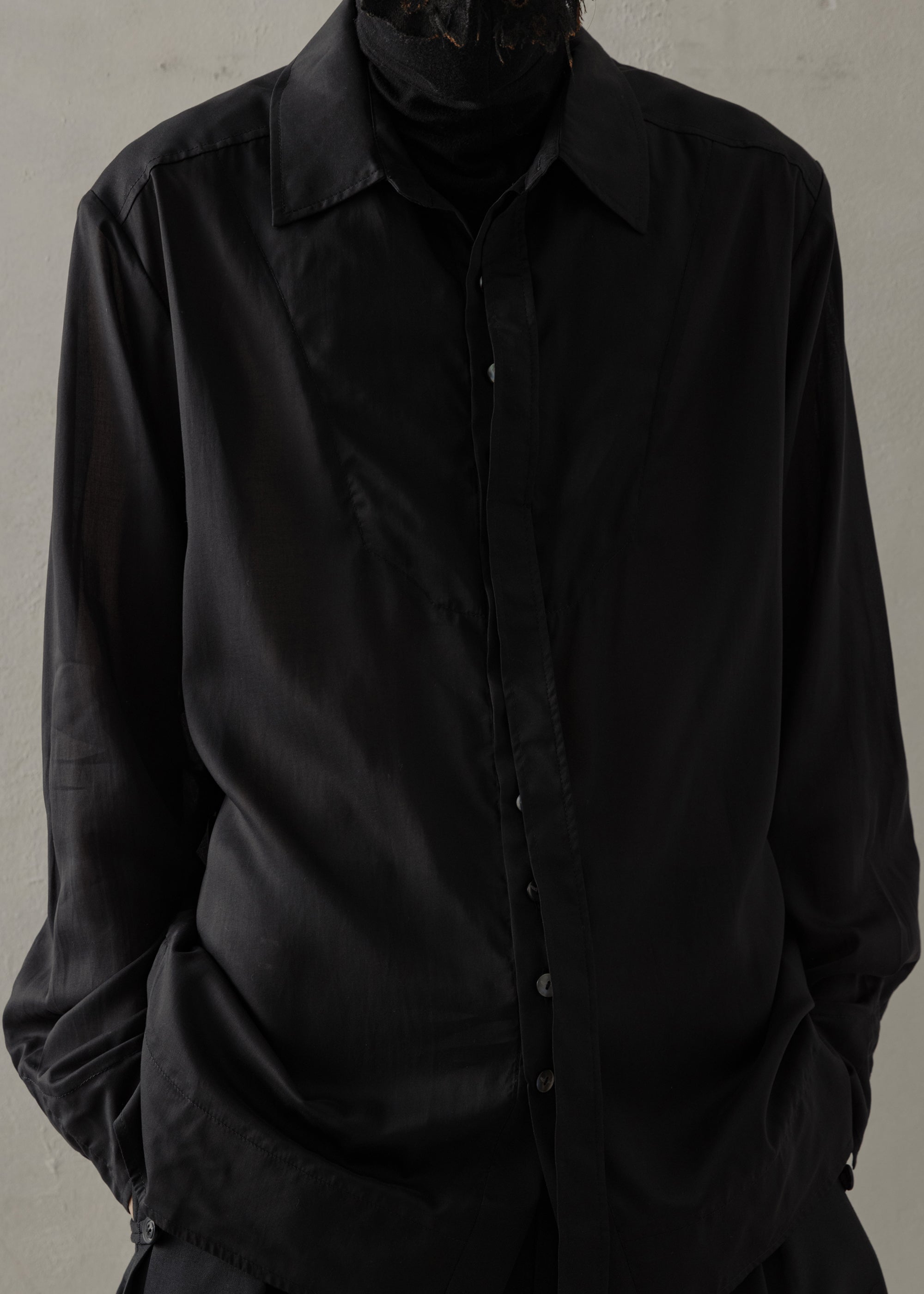 24SS｜Translucent Tunic (Black)