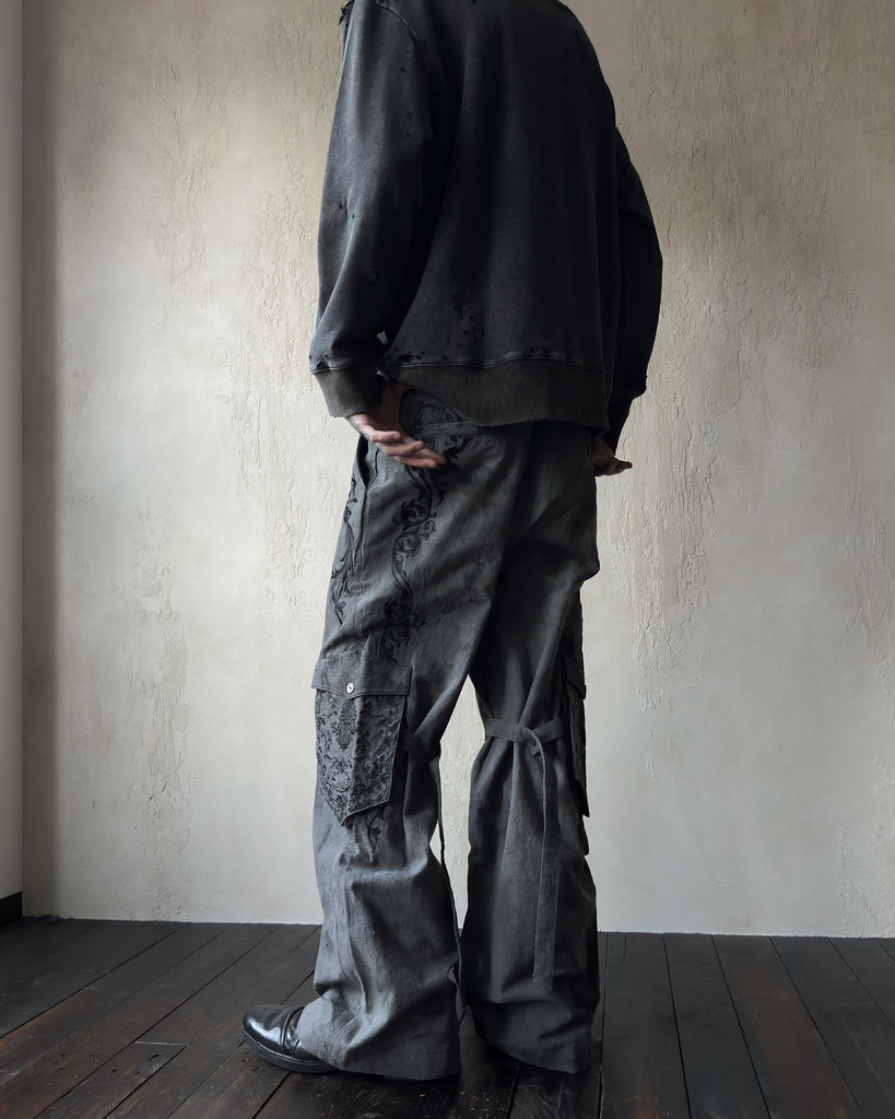 Forgotten Materials｜Embroidered Cargo