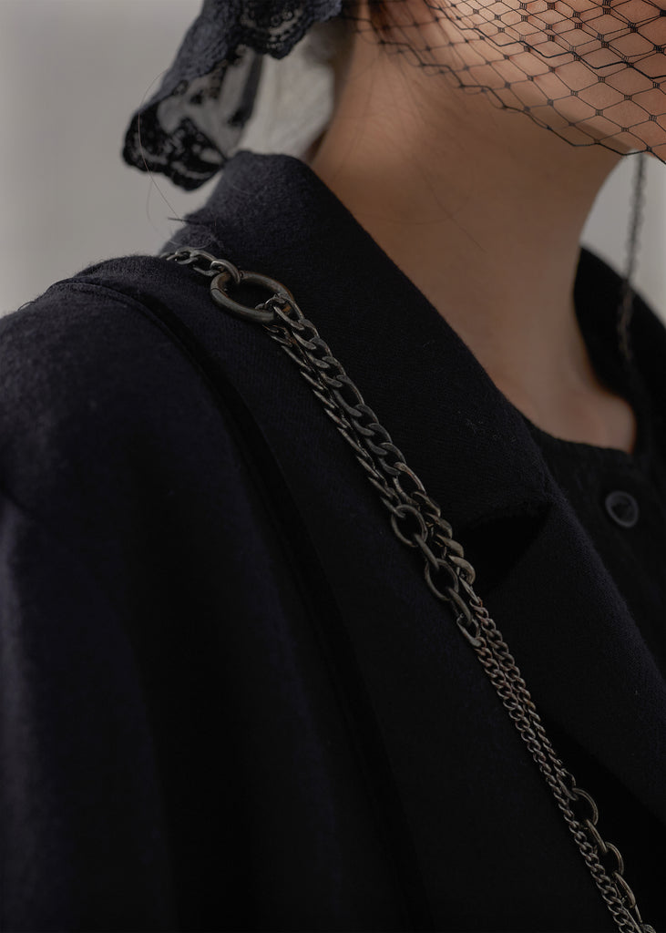 Professor.E｜E Cross-Body Key Holster Necklace Lock Bag (Burnt Natural)