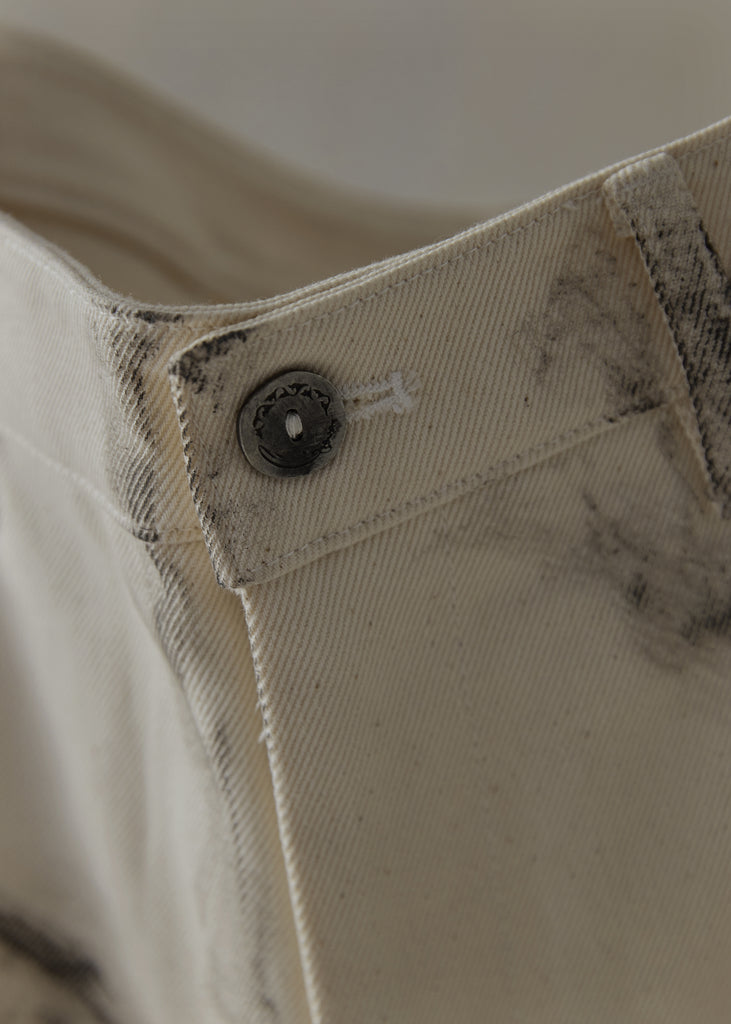 Forgotten Materials｜Unkempt Low Crotch Jeans
